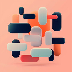 Fototapeta premium kwadrat, plik wektorowy, projekt, ilustracja, deseń, bisnes, tapeta, sztuka, barwnie, bryły, tekstura, 3d, barwa, dekoracja, kostka, baner, koncepcja, puste, sieć, iskra, blękit, szablon, element, geo