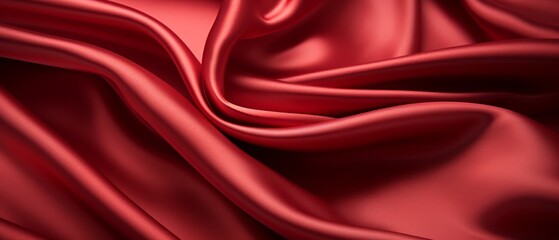 Obraz premium Fine silk fabric with soft sheen, suitable for elegant overlays