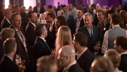 People at Black-Tie Event Generative AI