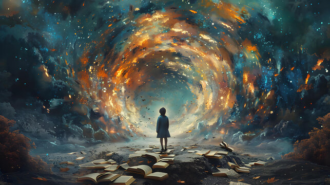 Reading: Exploring different genres and diving into captivating booksand literature.