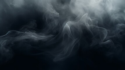 Abstract background black smoke pollution