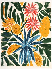 art floral pattern background