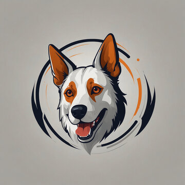 simple dog logo 03