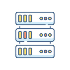 Database File vector icon