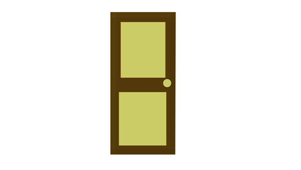 Door isolated on white background ,PNG Door, Door , Royalty free, entrance , animated door 