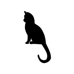 black cat silhouette
