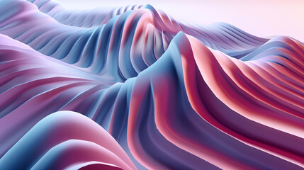 abstract background with colorful 3d waves, wallpaper, business background 