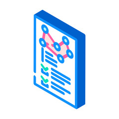 requirement gathering analyst isometric icon vector. requirement gathering analyst sign. isolated symbol illustration