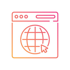 Browser vector icon