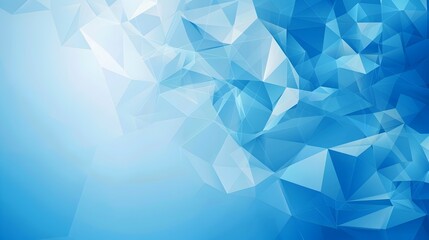 Captivating Blue Geometric Abstract Background for Digital Presentation or Branding Design