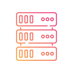Database File vector icon