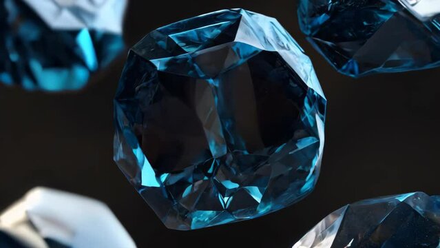 Diamond Gemstone Texture. Rich Luxury Lifestyle Symbol. Fashionable Bright Background for Jewelry Store Advertising Design or Stylish Trendy Salon Invitation Web Banner.
