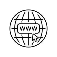 Internet Cable vector icon