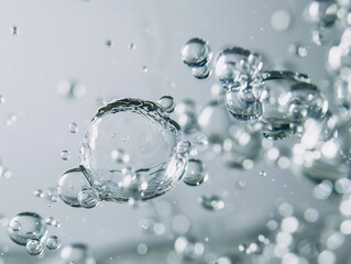 漂う水の泡