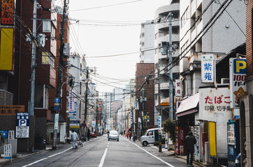 Daily streetlife in Kyoto, Japan