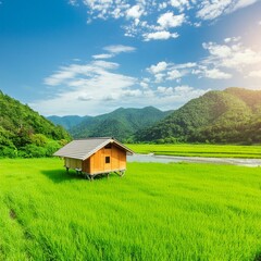 landscape with house