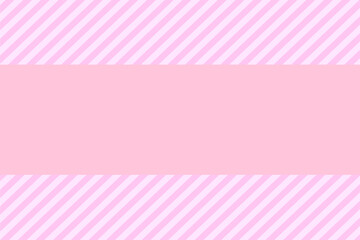 Pink striped background illustration with space to insert title text.