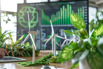 presenting an ecofriendly product