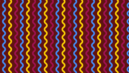 Minimal Geometric Seamless Patterns with Abstract Shapes in Modern Style