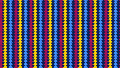 Minimal Geometric Seamless Patterns with Abstract Shapes in Modern Style