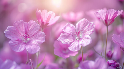 Fototapeta premium pink flower