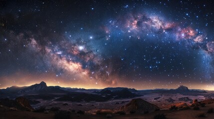 A stunning view of the Milky Way.