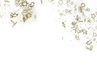 Cosmic Christmas Showers: Dynamic 3D Illustration of Descending Celestial Showers for the Holidays