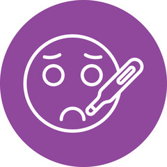 Artistic Ailments line circle icon