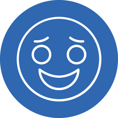 Queasy Quarters line circle icon