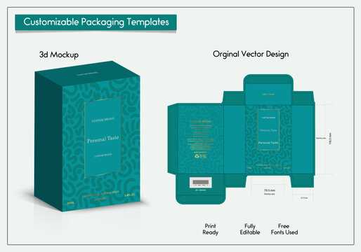 Box Design elements, luxury box labels, icons, frames, packaging, and design of Fragrance Box products. for perfume,soap, Made with golden foil.Isolated on a black background. vector illustration