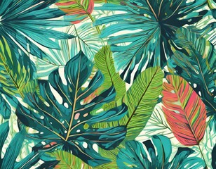 tropical leaf background