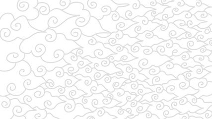 abstract cloud background. cloud pattern background. cloud line background. seamless pattern of cloud lines background. 