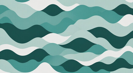 seamless pattern with waves