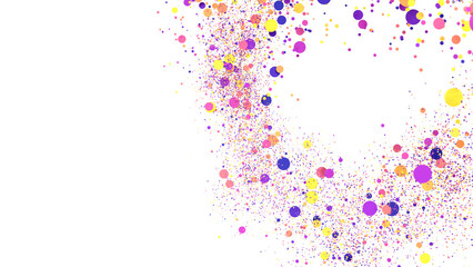 confetti png. Gold confetti falls from the sky. Glittering confetti on a transparent background. Holiday,