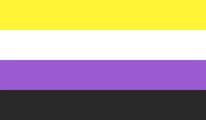 The Rainbow flag is the symbol of the LGBTQ+ community. Rainbow pride flag stripes. Social Justice