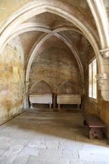 Cloister of Se Velha in Coimbra, Portugal