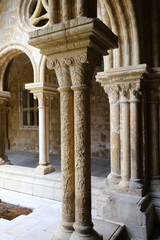 Naklejka premium Cloister of Se Velha in Coimbra, Portugal