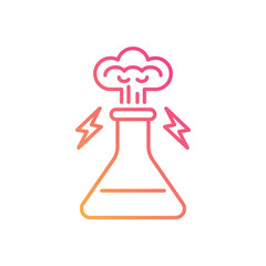 Chemical Reaction vector icon