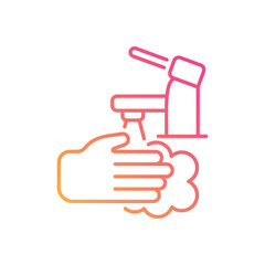 Washing Hands vector icon