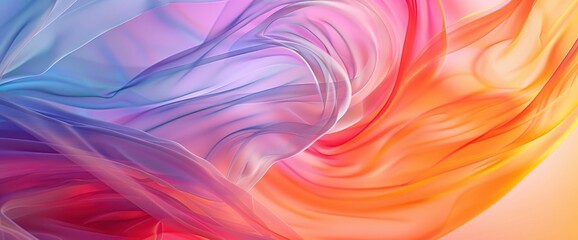 Obraz premium Abstract Waves Of Color From A Football Catch With Copy Space, Football Background