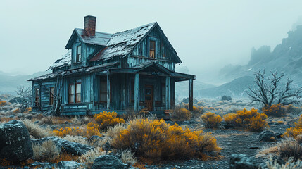 Black Volcanic Sand Barren Plains Isolated Landscape Background
