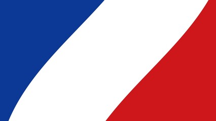 Bastille Day, French National Day background illustration of the flag of France
