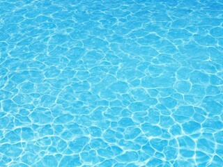 Beautiful background, the texture of the glare of the pool water.