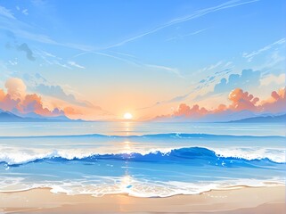 Obraz premium sea and sky