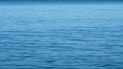 Abstract Nautical Summer Ocean Nature. Sea Idyll. Water Surface With Waves. Clear Rippled Wave....