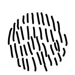 Line Art Doodle Circle Vector Hand Drawn