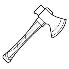 axe vector illustration vector illustration icon