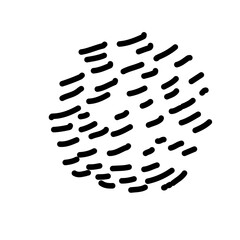 Abstract Line Art Doodle Hand Drawn