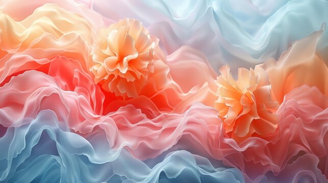 An abstract background with a timeless nostalgia theme, characterized by soft gradients, vintage hues, and delicate patterns. The design evokes feelings of sentimentality and longing for the past,