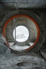 Inside the Outpost on a Frozen Planet